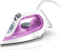 Braun TexStyle 3 SI 3031 PU SI3031PU Dampfbügeleisen 2300W mit Keramik Platte und kontinuierlicher Dampfzufuhr von 45g/min