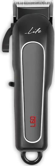 Life Durable Pro Επαγγελματική Κουρευτική Μηχανή Μαύρη 221-0117