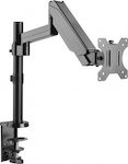 Techly ICA-LCD 516B ICA-LCD-516B Wandhalterung für Fernseher mit Arm bis 32" und 8kg