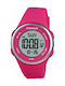 Xonix Watch with Fuchsia Rubber Strap BAF-002