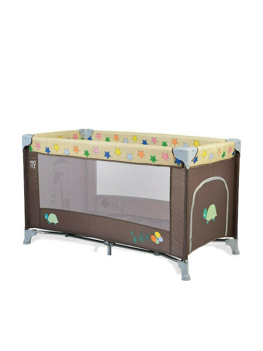 Moni Safari Playpen Brown 125x65cm