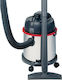 Thomas Inox 1520 Plus Staubsauger Feststoffe 1500W mit Edelstahl Behälter 20Es