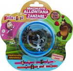 Brand Italia Mosquito Away Kid Masha & Bear Εντομοαπωθητικό Βραχιόλι για Παιδιά Μπλε