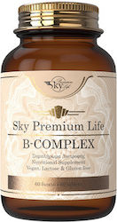 Sky Premium Life Vitamin B-Complex Витамин 60 Таблетки Sky Premium Life Vitamin B-Complex Витамин 60 Таблетки