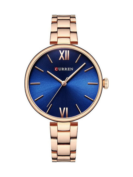 Curren Дамски Часовник 30mm Кварцов с Метална В...