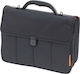 Davidts The Chase Double Tasche Bote für Laptop 15.6" in Schwarz Farbe