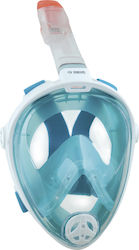 Escape Silicone Full Face Diving Mask 52293 Light Blue L/XL Light Blue