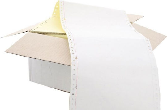 Continuous Paper 8x9.5cm 3-Part Colorful Continuous Paper 3-Part (3x700 Sheets)