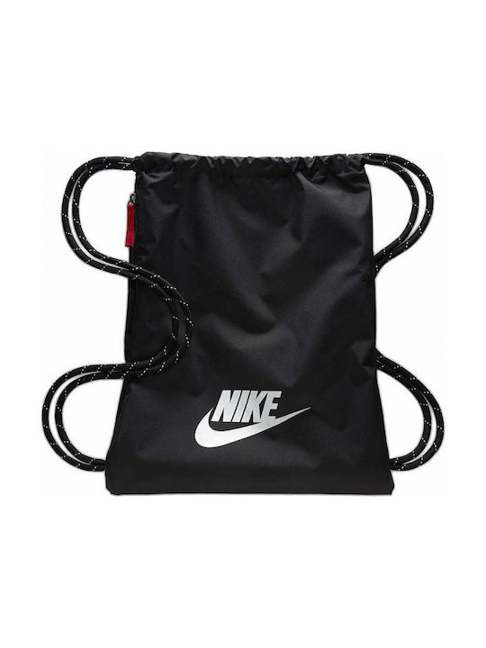Nike Heritage Τσάντα Πλάτης Γυμναστηρίου Μαύρη