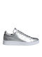 Adidas Essentials Advantage Sneakers Matte Silver / Cloud White / Grey Two