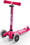 Micro Kids Scooter Mini Deluxe Led 3-Wheel for 2-5 Years Pink