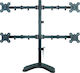 Techly Stand Desk Mounted for 4 Monitors up to 27" with Arm (ICA-LCD-2540)