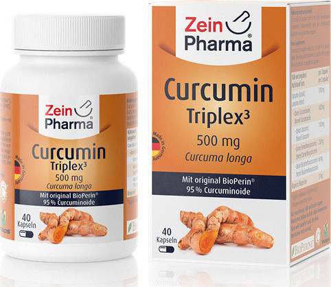 Zein Pharma Curcumin Triplex3 500mg 40 κάψουλες