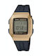 Casio Collection Digital Men's Watch 34mm Chronograph Battery with Black Rubber Strap