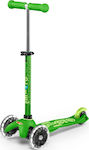 Micro Kids Scooter Mini Deluxe Led 3-Wheel for 2-5 Years Green