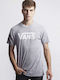 Vans Classic Heat Athletic T-shirt Bărbătesc cu Mânecă Scurtă Gri