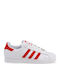 Adidas Superstar Herren Sneakers Cloud White / Active Red