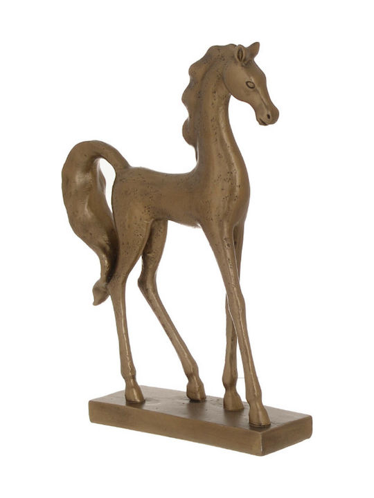 Inart Decorative Horse Plastic 16x4x23cm 1pcs