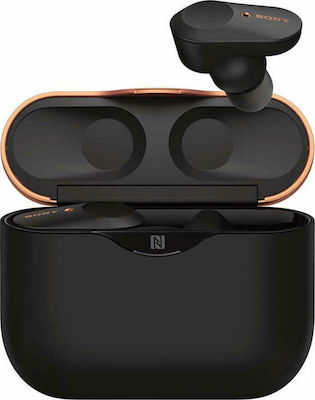 Sony WF-1000XM3 In-ear Bluetooth Handsfree Ακουστικά με Θήκη Φόρτισης Μαύρα