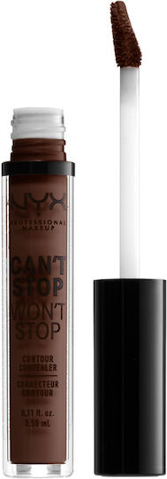 NYX Professional Makeup Can't Stop Won't Stop Contour Concealer 24 Deep Espresso 3.5ml
