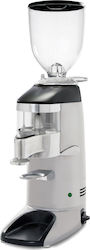 Compak K10 Master Conic Molin de cafea comercial cu Doser 950W si capacitate de retinere a cafelei 1.7kg aluminiu lustruit