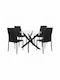 Dining Room Teta 5pcs 90x90cm