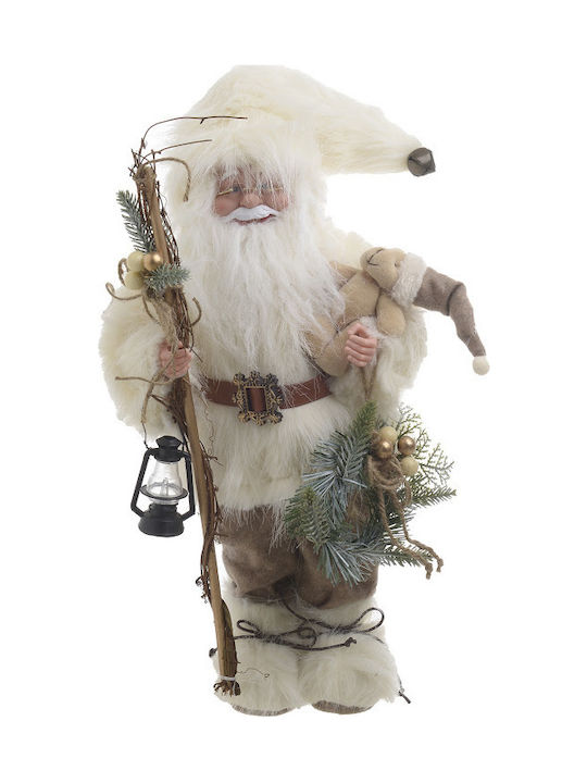 Inart Santa Claus White 45cm