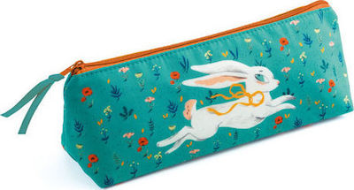 Djeco Lucille Pencil Case with 1 Compartment Turquoise