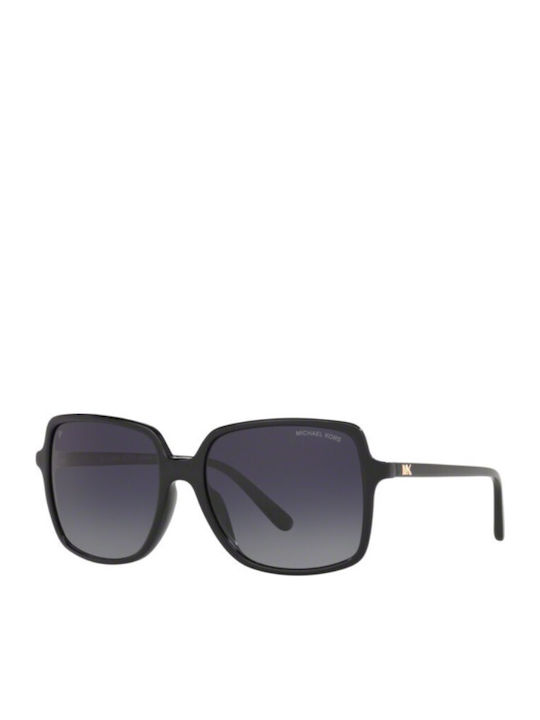 Michael Kors Isle Of Palms Feminini Ochelari de soare cu Negru Cadru și Negru Degrade Polarized Lentilă