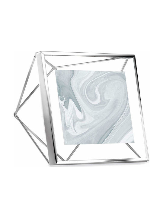 Umbra Prisma Fotorahmen Metallisch mit Silberne...