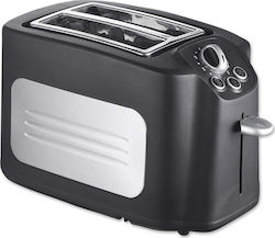 Crown Toaster 2 Slots 700W Black