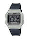 Casio Standard Digital Women's Watch with Black Rubber Strap