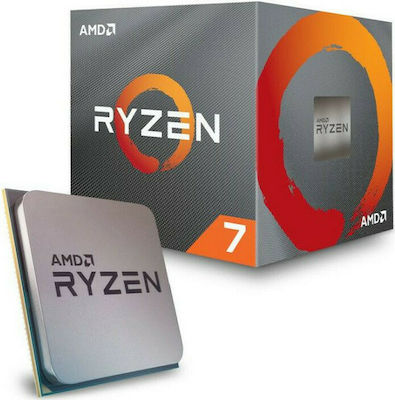 AMD Ryzen 7 3800X 3.9GHz Επεξεργαστής 8 Πυρήνων για Socket AM4 σε Κουτί με Ψύκτρα