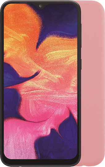 Volte-Tel Silicon Tpu Umschlag Rückseite Silikon Rosa (Galaxy A10)