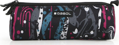 Gabol Fabric Pencil Case Splash Girl with 2 Compartments Multicolour