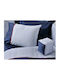 Down Town Home 700 Σετ Σεντόνια Υπέρδιπλα 245x270εκ. Blue (4τμχ)