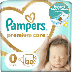 Pampers Premium Care Nr. 0 für 0-3kgkg 30cm
