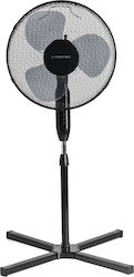 Trotec TVE 17 S Pedestal Fan 40W 40cm Black