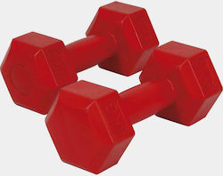 Vinyl Hexagon Dumbbell 1 x 4kg