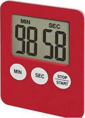 Countdown Digital Kitchen Timer DKC3 Red