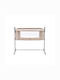 Kinderkraft Cradle-Park Neste with Mattress, Side Opening, and Wheels Beige KKLNESTBEG0000