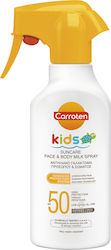 Carroten Kids Copii Crema de Soare Spray pentru Față & Corp SPF50 300ml