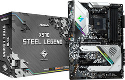 ASRock X570 Steel Legend Mainboard ATX mit AMD AM4 Sockel