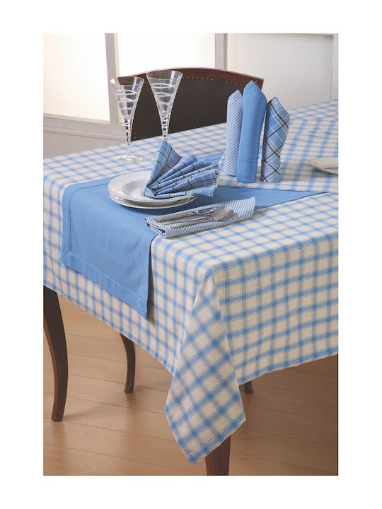 Viopros Tablecloth Set England Ciell 140x140cm 637837