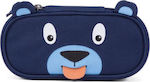 Affenzahn Pencil Case with 1 Compartment Blue