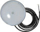 Adeleq Led Lamp Pool Thin Resin Pool Lamp 30W for Socket GX53