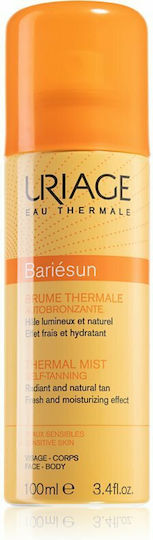 Uriage Bariesun Thermal Spray Self-Tanning Selbstbräuner Fehler für Gesicht und Körper 100ml