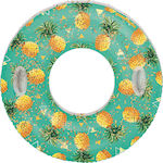 Legami Milano Pineapple Aufblasbares für den Pool Ananas mit Griffen Mehrfarbig 120cm