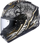 Kabuto Aeroblade 5 Samurai Full Face Helmet Black White