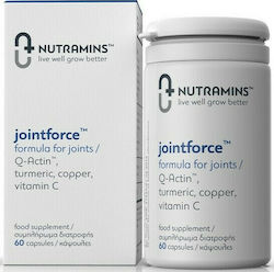 Nutramins Jointforce Ergänzungsmittel für die Gelenkgesundheit 60 Mützen